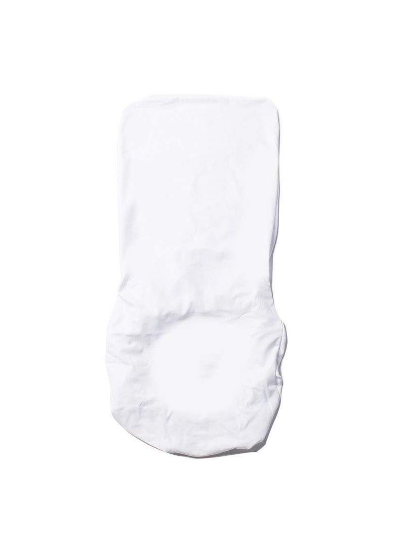 DUNISO Waterproof Dining Chair Slipcovers, Non Slip Stretch Dining Chair Protector Cover,Removable, Available All Seasons,for Kitchen, Hotel, Restaurant,Banquet（White) - Image 3